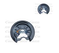 2x VAICO Piastra di Ancoraggio Lamiera Paraspruzzi Disco Freno Post per VW Golf