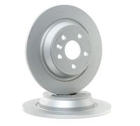 2x VALEO 672513 Disco freno Posteriore per FORD Focus II Hatchback (DA, HCP, DP)