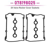 2X Valve Rocker Cover Gaskets per VW Passat 2.8 2.7 2.4 Petrol 078198025 T9