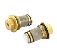 2x Valvola di ritegno in ottone finitura oro per rubinetto lavabo per grohe