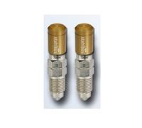 2X Valvola Di Sfiato Stahlbus M8X1.25X20 + Cappucci Di Valvola Oro