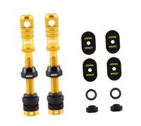 2x valvole tubeless e tappi per stelo valvola per bici da strada, la