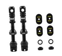 2x valvole tubeless e tappi per stelo valvola per bici da strada, la