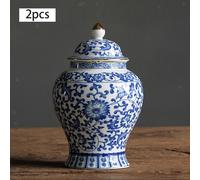 2x Vaso per Boccioli in Ceramica Decorazione Artistica I Composizioni