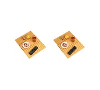 2X Vassoio per Divano Bracciolo per Divano Vassoio Porta Snack Vassoio per Mensola per Divano