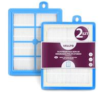 2x Vellto Filtro HEPA Per Aspirapolvere Compatibile Con Philips FC8031 Electrolux AEG EFH12 UltraSilencer Tornado Volta Purificazione Aria Filtraggio Preciso Allergie