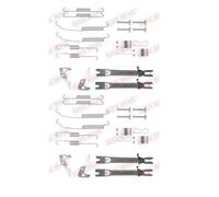 2x Veloce Brake 105-0882S Set Accessori Ceppi Freno Post. per Ford Fiesta VI Ka