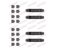 2x Veloce Brake 109-0056 Set Accessori Pastiglia Freno a Disco Frontale per BMW