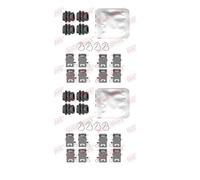 2x Veloce Brake 109-0183 Set Accessori Disco Freno Frontale per Toyota Mazda