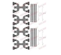 2x Veloce Brake 109-0189 Set Accessori Disco Freno Frontale per Mercedes-Benz