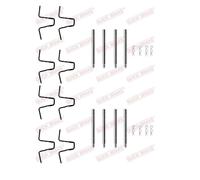 2x Veloce Brake 109-0978 Set Accessori Disco Freno Posteriore per Mercedes-Benz