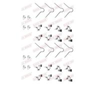 2x Veloce Brake 109-1030 Set Accessori Disco Freno Frontale per Toyota Camry