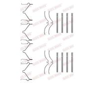 2x Veloce Brake 109-1126 Set Accessori Disco Freno Frontale per Mazda 323 C IV