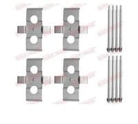 2x Veloce Brake 109-1635 Set Accessori Disco Freno Frontale per Mercedes-Benz