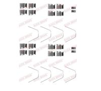 2x Veloce Brake 109-1651 Set Accessori Disco Freno Frontale per Mazda Suzuki