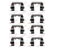 2x Veloce Brake 109-1669 Set Accessori Disco Freno Frontale per Hyundai Kia