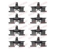2x Veloce Brake 109-1692 Set Accessori Disco Freno Posteriore per Chevrolet
