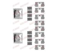 2x Veloce Brake 109-1818 Set Accessori Disco Freno Posteriore per Opel Citroën