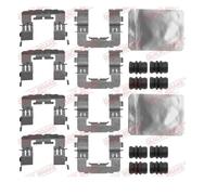 2x Veloce Brake 109-1891 Set Accessori Disco Freno Frontale per Subaru Forester