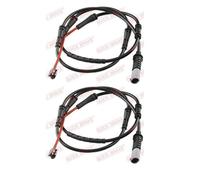 2x Veloce Brake WS 0306 A Contatto Usura Pastiglie Freno Posteriore per BMW F11
