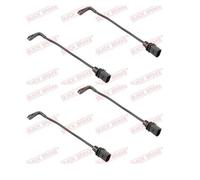 2x Veloce Brake WS 0311 A Contatto Usura Pastiglie Freno Posteriore per Audi A6