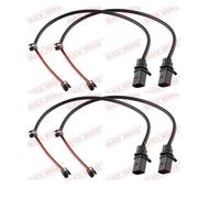2x Veloce Brake WS 0379 A Contatto Usura Pastiglie Freno Frontale per Audi A4 A5