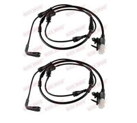 2x Veloce Brake WS 0420 A Contatto Usura Pastiglie Freno Frontale per Land Rover