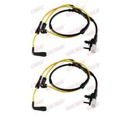 2x Veloce Brake WS 0441 A Contatto Usura Pastiglie Freno Frontale per Land Rover