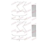 2x Veloce Del Freno 109-1885 Set Accessori Pastiglia a Disco Frontale per Hilux