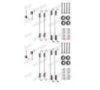 2x Veloce Freno 105-0021 Set Accessori Ganasce Posteriore per Renault Dacia lada