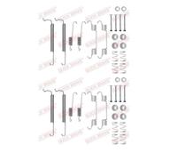 2x Veloce Freno 105-0849 Set Accessori Ceppi Post. per Opel Chevrolet Daewoo