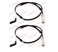 2x Veloce Freno WS 0259 A Contatto Usura Pastiglie Frontale per BMW E90 E91