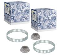 2X VEMO Anello ABS + Dadi FEBI Per BMW Serie 1 E81-87 E36-E90 E86 E85