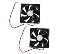 2X Ventilatore di Raffreddamento di 90mm x 25mm 12V 2Pin per Il Dispositivo di Raffreddamento Della CPU del Caso del Calcolatore