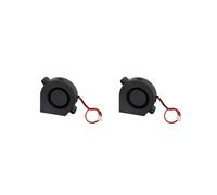 2X Ventola di Raffreddamento per Stampante 3D 12V, 5015 Turbo Blower, Connettore A 2 Pin, Alta Velocità di Rotazione, Raffreddamento A Basso Rumore