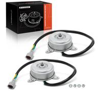 2x Ventola Raffreddamento Del Motore Elettrico per Nissan Infiniti 21487CD000