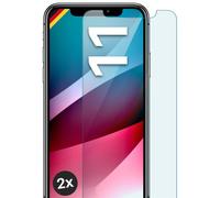 2x vero vetro per Apple iPhone 11 pellicola protettiva HD vetro temperato pro...