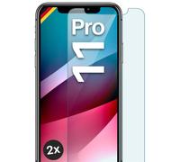 2x vero vetro per Apple iPhone 11 Pro pellicola protettiva HD cellulare prote...