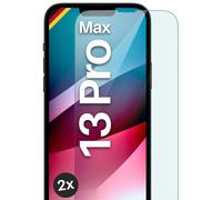 2x vero vetro per Apple iPhone 13 Pro Max pellicola protettiva cellulare prot...