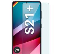 2x vero vetro per Samsung Galaxy S21 Plus pellicola protettiva cellulare prot...