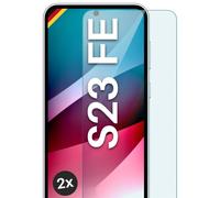 2x vero vetro per Samsung Galaxy S23 FE pellicola protettiva cellulare protez...