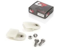 2X Vetri Laterali Porta Clips Per Citroen Peugeot