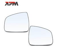 2x Vetro Specchietto L+R Convesso Manuale per Dacia Duster 2010-2025 Logan Ls