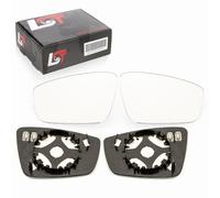 2x Vetro Specchietto Laterale SX Dx Riscaldabile per Skoda Rapido Spaceback Nh