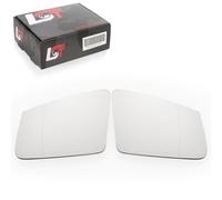 2X Vetro Specchio Da Incollare Set Asferico Per Mercedes Classe C W204 S204 C204