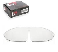 2X Vetro Specchio Esterno Da Incollare Set Asferico Convesso Per VW Touran 5T1