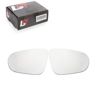 2X Vetro Specchio Laterale Da Incollare Set Asferico Per VW Touran 1T3 10-15