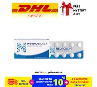 2X Vitamina B1, B6, B12 NEUROBION anni 60 sollievo nervoso formicolio intorpi...