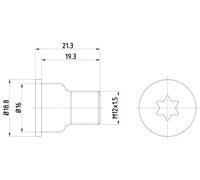Vite, disco freno TEXTAR TPM0005