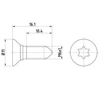 Vite, disco freno TEXTAR TPM0008
